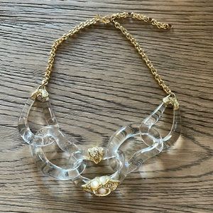 Alexis Bittar stunning link necklace. Statement piece!